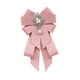 thumbnail image 3 of Broche con lazo de cinta, broche de pajarita, broche con lazo preanudado, broche decorativo moderno para dama Rosa, 3 of 9