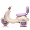 thumbnail image 5 of 12V Kids Ride On Electric Motorcycle,Toddler Scooter W/Parents Control,Three-Wheel Stable Design,Special Wooden Handle,Smoother Output and Slow Start&Stop,More Suitable For 1-3 Years BABY's, 5 of 14