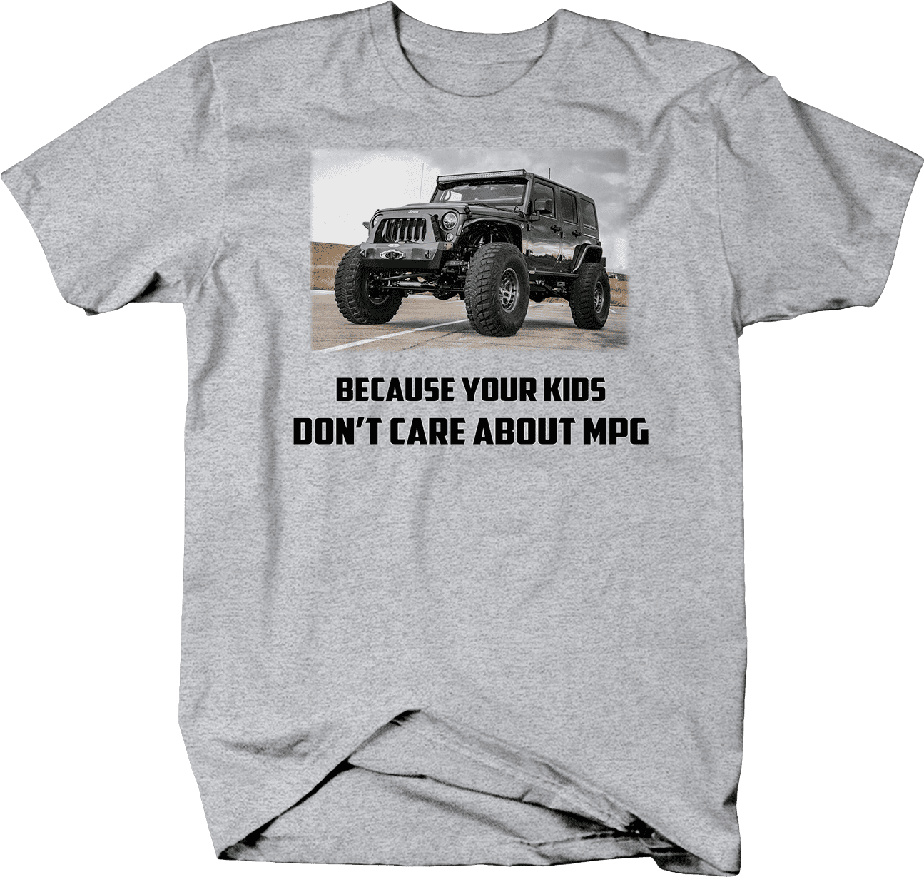 Kids Stripes Jeep inspired Printed T-Shirt Personalised Classic 4X4 Offroad Car 