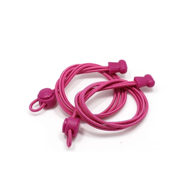 1 par de cordones elásticos para zapatillas de deporte, cordones elásticos para zapatos, accesorios para zapatos, cordones para correr/trotar/TriatlónFrancia Gao Jinjia LED
