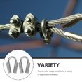 thumbnail image 3 of Miangastore Couvercle en Acier Inoxydable Argent 2 Pcs Il Renforcé M12, 3 of 8