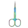 thumbnail image 1 of Cuticle Scissors Pointed Tip Dead Skin Removal Color Plating Stainless Steel Manicure Scissors, 1 of 14