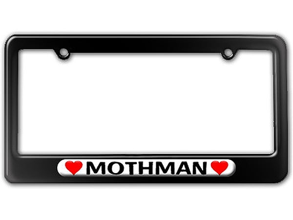 License Plate Frame I Love Ring-Tailed Cat Zinc Weatherproof Car Accessories 
