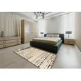 thumbnail image 4 of Ahgly Company Indoor Rectangle Abstract Brown Solid Area Rugs, 5' x 8', 4 of 6