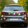 thumbnail image 6 of Pompotops Easter Decorations, Easter Bunny Eggs Small Flower Car Magnetic Reflective Car Stickers, On Clearance, 6 of 6
