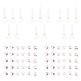 thumbnail image 1 of EeaseCA 5 Sheets Self-Adhesive Rhinestone Stickers DIY Face Nail Makeup Stickers, 1 of 7