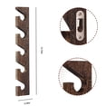 thumbnail image 2 of 5 Tiered Wand Holder Wall Mount,Wood Wand Display Stand for Wand Collectors and Enthusiasts,Wand Wall Mounted Display Holder Suitable for Living Room, Bedroom and Office, 2 of 6