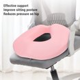 thumbnail image 4 of Cómodo Cojín De Dona Para El Coxis, Mejora La Postura Al Sentarse, Reduce La Presión De La Almohada Con Materiales Transpirables, Para Oficina, Vehículos, Hogar, 4 of 7