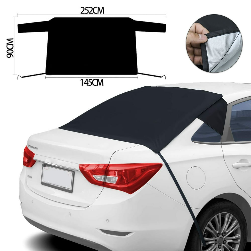 Aousthop Rear Windshield Snow Cover, Winter Snow Shield Car