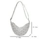 thumbnail image 4 of Bolsas De Hombro Bolsos ajustables para mujer, correas, bandolera de media luna, bolso para chicas Hobos Likrtyny Para Estrenar, 4 of 4