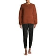 thumbnail image 6 of Secret Treasures Women's and Women's Plus Faux Sherpa Sleep Top, 6 of 6