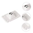 thumbnail image 3 of EXHUMKY 8pcs Self-Adhesive Mini Caster Wheels White ABS for Easy Mobility, 3 of 8