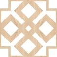 thumbnail image 4 of Ekena Millwork 11 3/8"W x 11 3/8"H x 3/8"T Small Blendon Decorative Fretwork Wood Wall Panels, Red Oak, 4 of 6