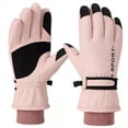 thumbnail image 2 of Guantes de esquí de otoño e invierno para hombres y mujeres, guantes de pantalla táctil para montar al aire libre, guantes cálidos impermeables a prueba de viento de terciopelo grueso, 2 of 5