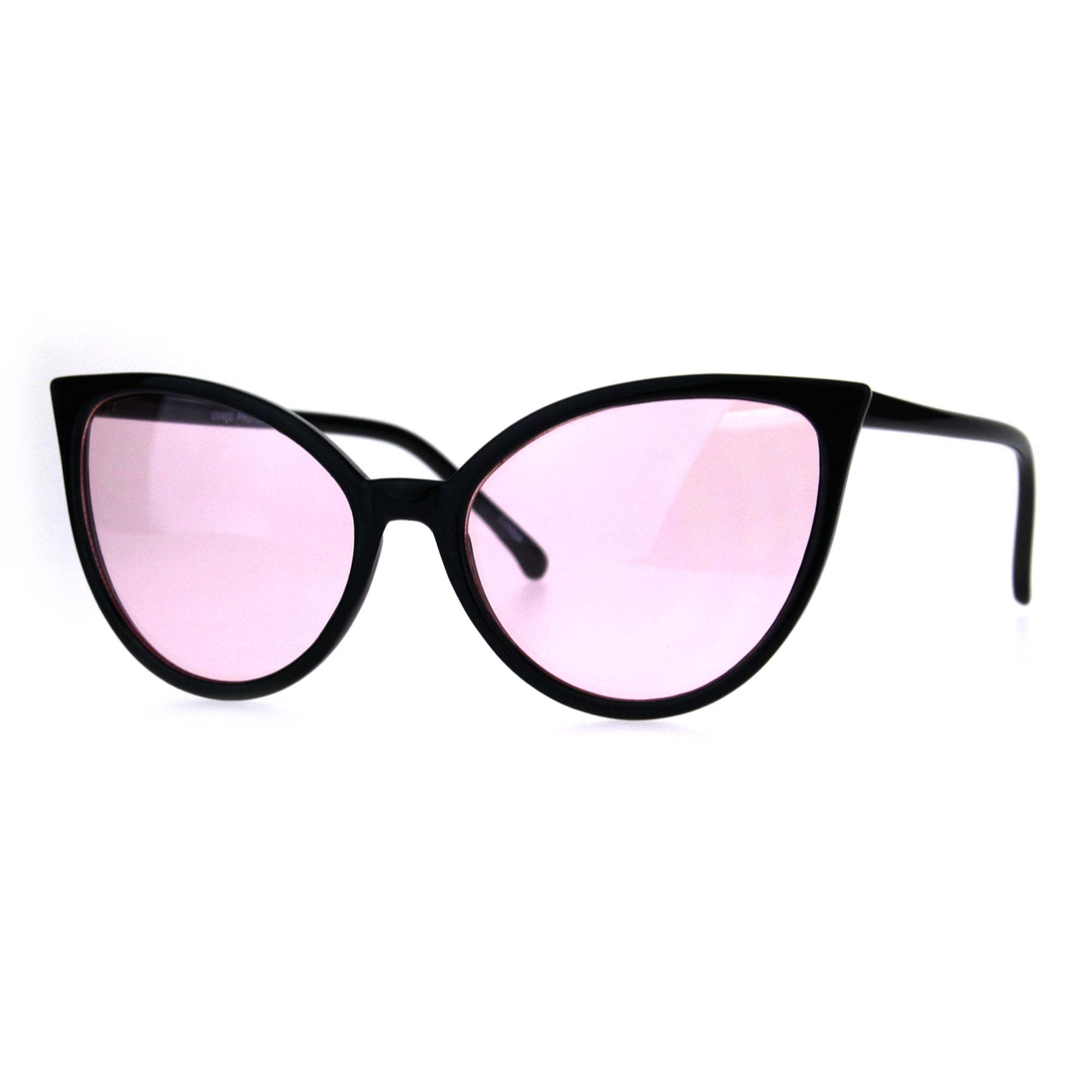 Piranha Eyewear Charm Cat Eye Sunglasses for Women with Demi Frame and  Green Trim