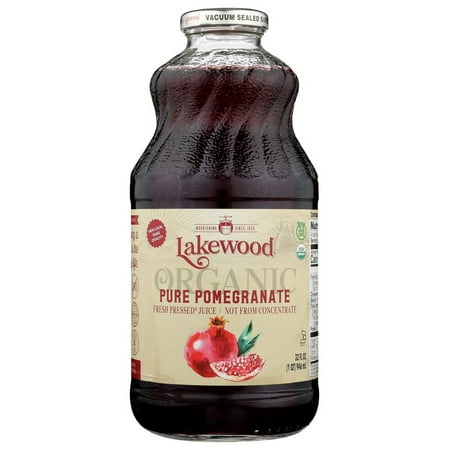 Lakewood Organic Pure Pomegranate Juice, 32 Fl Oz