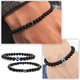 thumbnail image 2 of 2pzs Pulsera Ojo Turco Regalo Hombre Mujer Suerte Proteccion Xtellar negro, 2 of 4