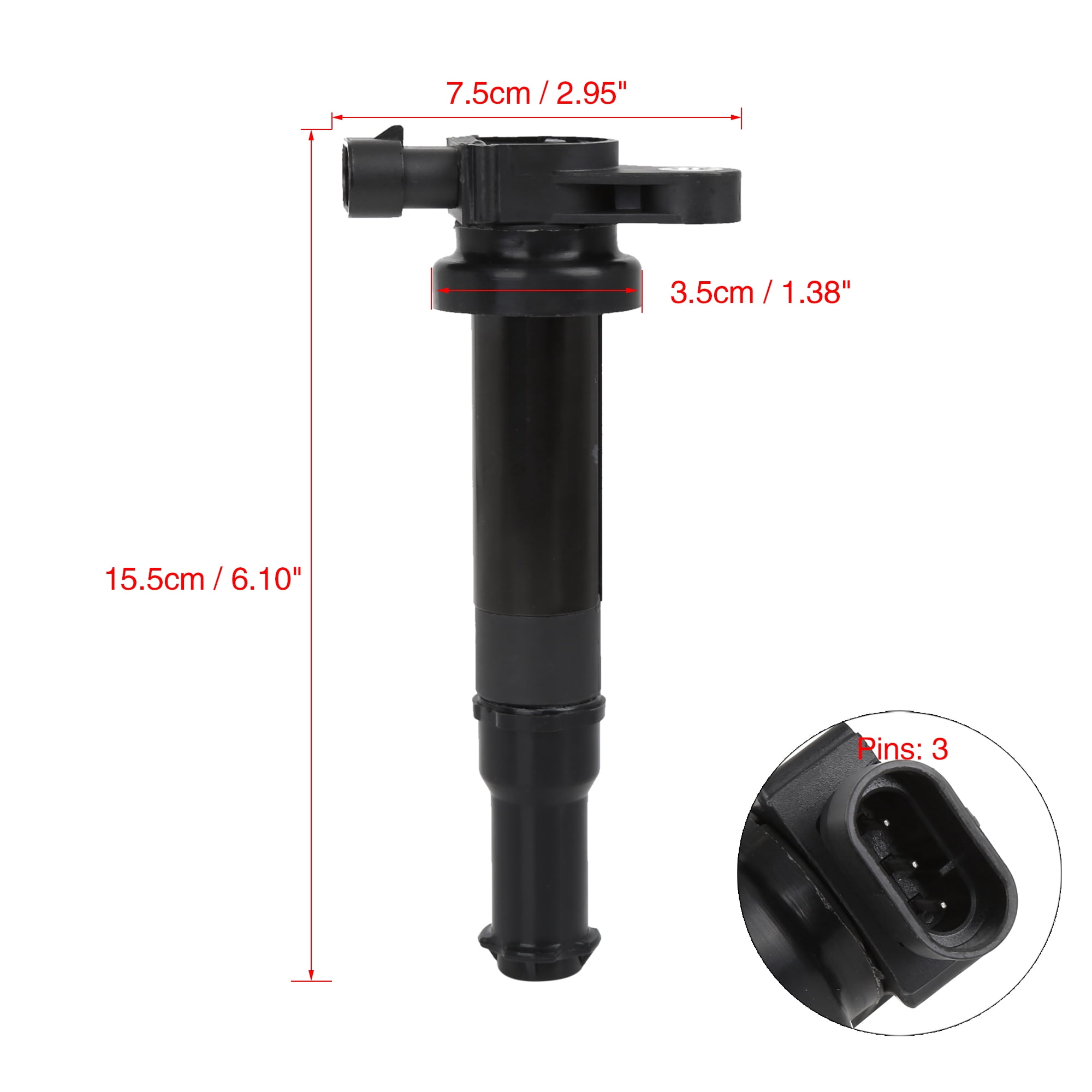 27301-3E100 Ignition Coil for 2008 Kia Optima EX Sedan 4