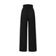 thumbnail image 5 of Puntoco Mujeres Casual Sólido Pantalones Cómodos Elásticos Cintura Alta Pierna Ancha Casual Loose Beach Pantalones Puntoco Puntoco-6798, 5 of 5
