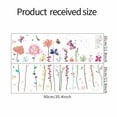 thumbnail image 3 of pdqouc Colorful Wall Decors for Room Makeup Wall Decorations Stickers Teenage Girls Bedroom Wall Decals Spring Summer Garden Flowers Wall Art Stickers, 3 of 7