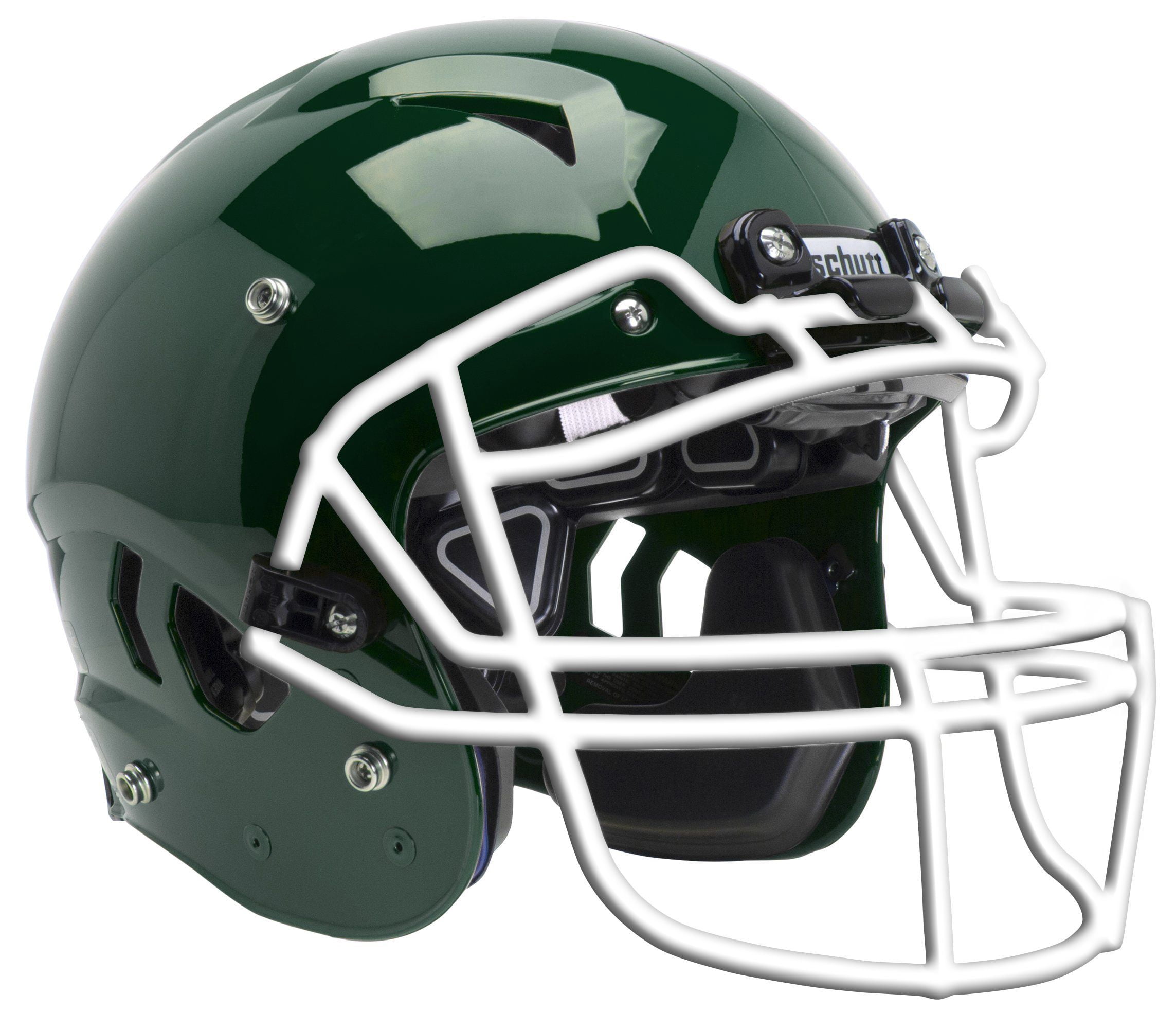 Schutt Vengeance A11 Youth Football Helmet w/Facemask (S, Black, White V-ROPO-TRAD-YF)