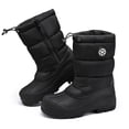 thumbnail image 2 of Bocca Boys Waterproof Snow Boots Black Slip Resistant Winter Boots 3M, 2 of 5
