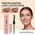 thumbnail image 2 of 3D Brow Gel, Defining Clear Eyebrow - From Soft, Natural Brows to Fluffy, Feather Brows, 3-in-1 Applicator, Long Lasting & Water-resistant, Brow Lift, 2 of 7