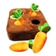 thumbnail image 4 of 3 juegos de juguetes de peluche de zanahoria para perros de jardín, juguetes de peluche para padres que tiran de la zanahoria. 1 pieza 12 zanahorias 2 piezas 4 zanahorias, 4 of 9