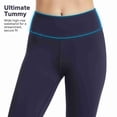 thumbnail image 4 of Women's Cotton Soft Capri Leggings Activewear, Heather Grey-XL, 1 Pack, 4 of 6