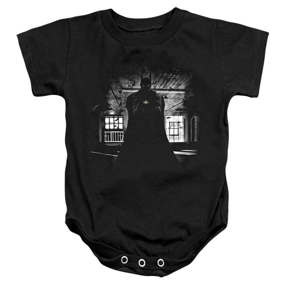 Batman Batman Dark Unisex Infant Snap Suit for Baby (24 Months) Black