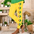 thumbnail image 2 of Pantalones de Yoga de Cintura Alta Día de San Patricio Impreso Corriendo Suelto Pantalones de Yoga Largos Traje de Pantalones de Mujer, 2 of 6