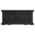 thumbnail image 4 of Mayne Fairfield 24" x 11" x 11" Rectangular Black Self Watering Plastic Window Box Planter, 4 of 15