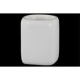 thumbnail image 1 of Benzara Pot en Céramique de Forme Ron avec Construction à Double Paroi, Grand, Blanc, 1 of 1