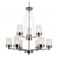 thumbnail image 2 of 70339 BN Trans Globe Lighting Urban Swag - Nine Light 2-Tier Chandelier, 2 of 2