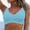 Sky Blue, variant on Women's Conservative Tight Fitting Bikini Surfing Swimsuit
