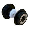 thumbnail image 2 of Ruedas para reparación de trenes modelo, piezas para mantenimiento de vías de 2,2 cm y ancho de vía de 0,94 pulgadas. Rueda motriz, 2 of 9