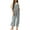 Gray, variant on Women Jumpsuit Women's Casual Loose Jacket Jumpsuit Set Of Sleeveless Solid Color Wide Leg Long Pants With Pockets Jumpsuit,Jumpsuits for Women Dressy,Dress Pants for Women