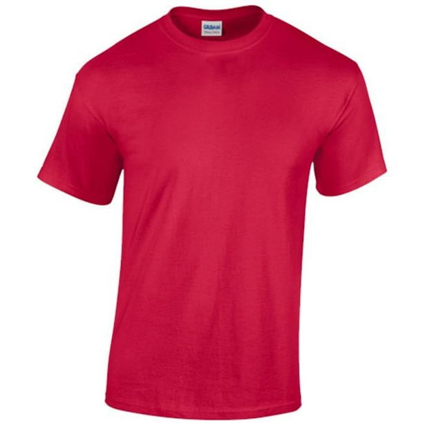 T-Shirt Style 5000&44; Rouge - 2XL&44; Cas de 12