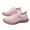 Pink, variant on Womens Orthopedic Walking Sport Athletic Gym Lightweight Shoes with Arch Support Comfortable Slip-on Fashion Sneakers for Plantar Fasciitis Wide Width Sock Shoes