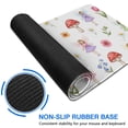 thumbnail image 6 of Long Mouse Pads for Desk,Flower Fairy Princess Pattern Desk Mats on Top Of Desks, Desk Mouse Pad Extra Large with 3mm Non-Slip Base and Stitched Edge for Gaming,Office,Work,Home 31.5"x11.8", 6 of 6