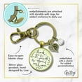 thumbnail image 5 of To Her Mother in Law Gutsy Goodness Bronze Keychain Thank You Raising Man I Dreamed Wedding Gift, 5 of 7