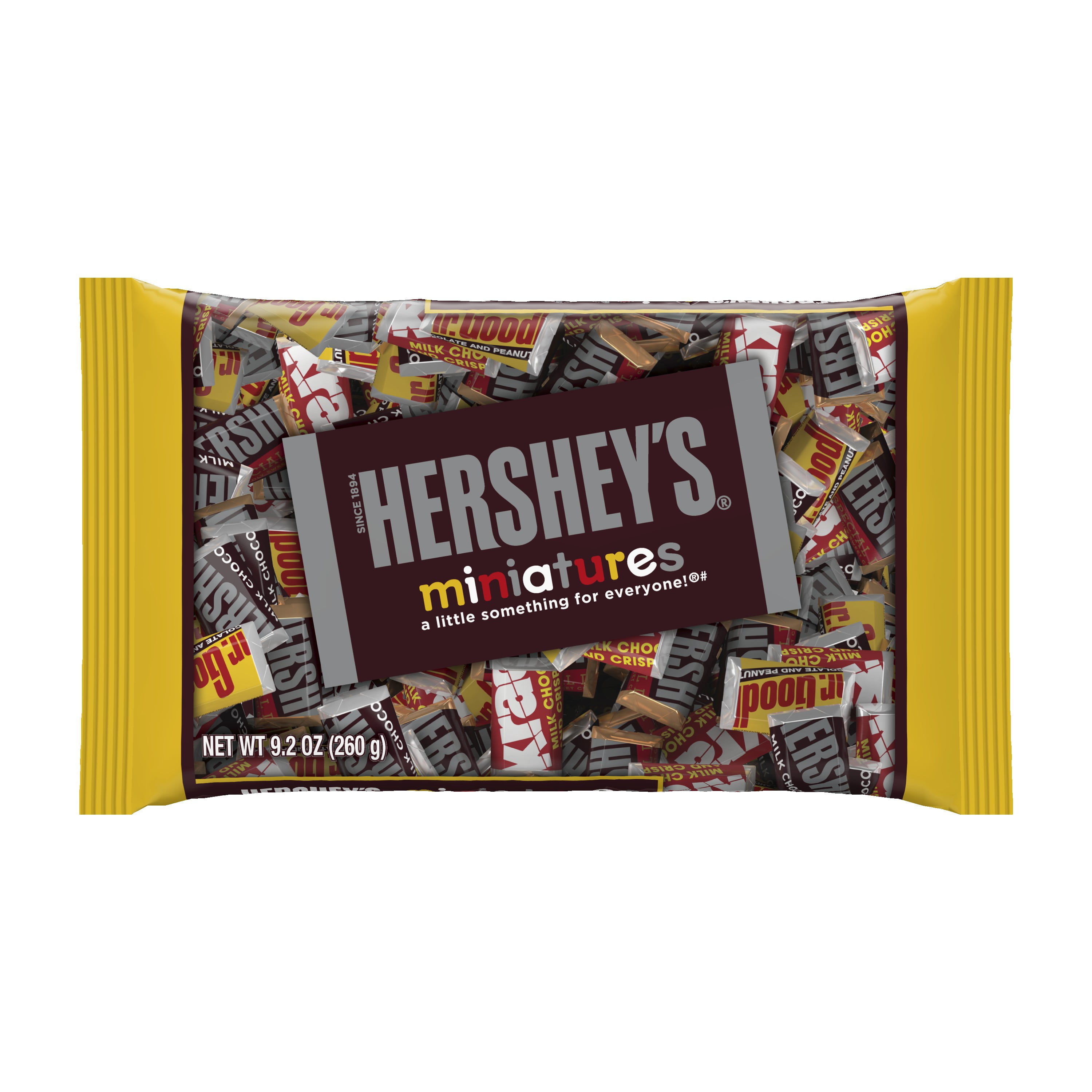 Hershey's Miniatures Assortment Candy Bars, 9.2 Oz.
