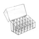 thumbnail image 4 of Estuche porta lápiz labial Organizador de maquillaje 18 ranuras Decoración de acero inoxidable para tocador Mostrador Vitrina Organizador de lápiz, 4 of 9