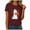R380-Wine, variant on NOLDARES Womens Pumpkin Spooky Halloween Shirts Tie Dye Cute Short Sleeve Ghost Grapghic Tee Ghost Tops Costumes Fall(Wine,XL)