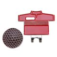 thumbnail image 1 of Clips únicos para gorras de golf con marcador de pelota de golf Clip para gorra de golf duradero rojo, 1 of 6