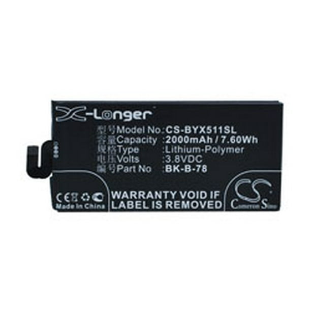 Replacement For k Vivo X5 Max Battery Replacement Battery Walmart Com Walmart Com