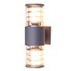 thumbnail image 1 of Pantalla De Plástico De Aluminio Resistente Al Agua De 24 W, Lámparas De Pared Led, Lámpara De Pared Ip65, Enchufe E27 Para Exteriores Methold HA025434-04, 1 of 6