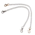 thumbnail image 2 of Cadenas transparentes acrílicas para mujer, cuentas redondas de 30cm, accesorios de repuesto para decoración de bolsos DIY, 8mm, 2 uds., 2 of 12