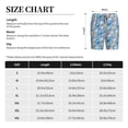 thumbnail image 5 of Wukai Cute Chickens and Flowers Men’s Short Pajama Pants With Pockets Soft Sleep Pj Shorts for Men-3X-Large, 5 of 6