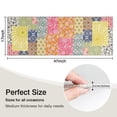 thumbnail image 5 of Pioneer Flower Floral Print Pattern Kitchen Rug Mat,Kitchen Runner Rugs Non Skid Washable,Decorative Kitchen Floor Mats for Kitchen,Sink,Laundry,17"X47", 5 of 5